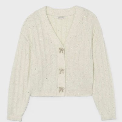 Sequins Knit Cardigan