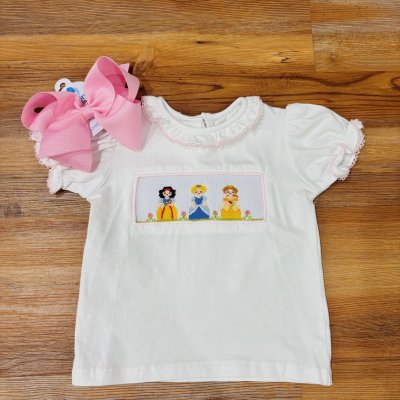 Emma Smocked Princess Shirt