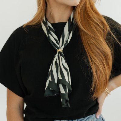 Drew Scarf - Pinstripe Twist