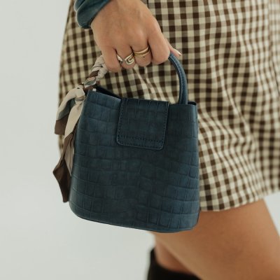 The Lucia Bag in Navy