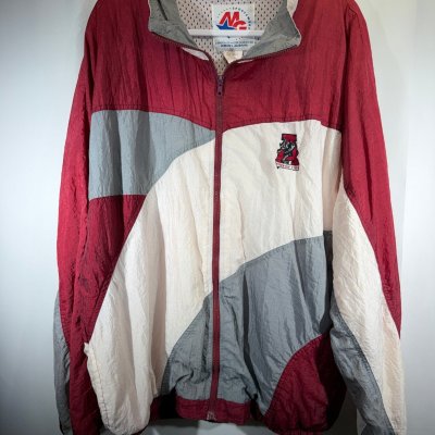 Vintage Alabama X MG Color Block Windbreaker Jacket XL