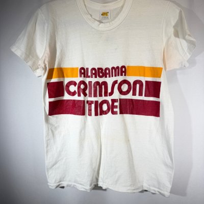 1970's Alabama Crimson Tide X Russell Rare T-Shirt Youth Medium