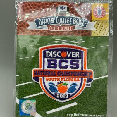 2013 BCS National Championship Official Collectors Patch