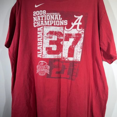 2010 National Champs Nike Crimson T-Shirt XL