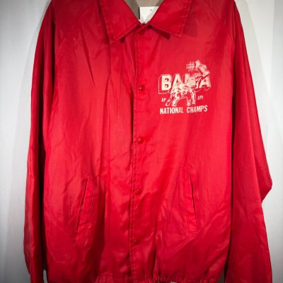 1979 National Champs Crimson Coaches Jacket Medium