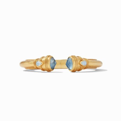 Cannes Demi Cuff-Irr Chalc Blue