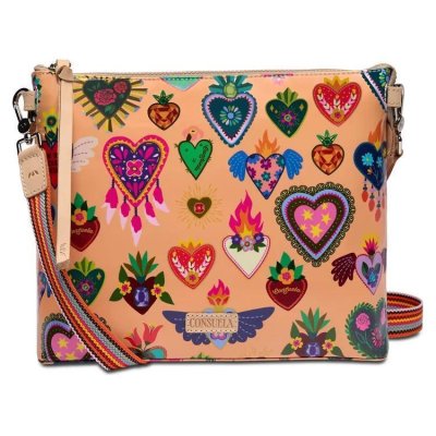 Consuela Downtown Crossbody-Peach