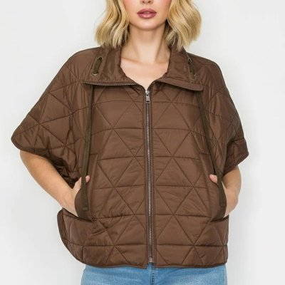 Jamel Puffer Jacket- Umber