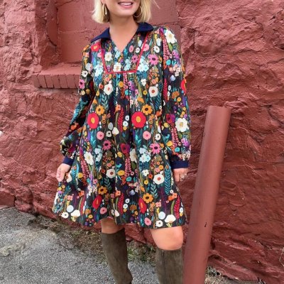 Floral State of Mind Babydoll Dress