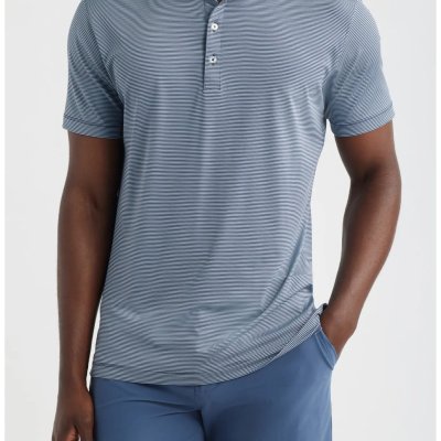 Johnnie-O Lyndonn Polo Navy Tonal