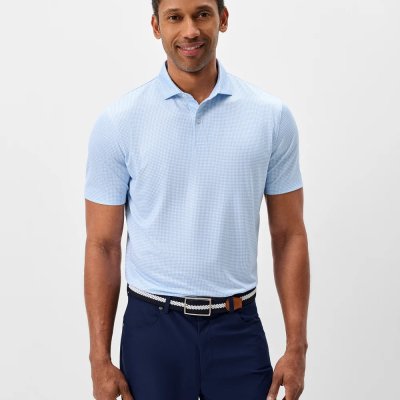 Johnnie-O Dot Neat Polo Sailor