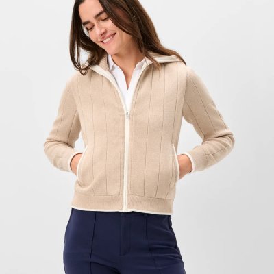 Ada Sweater Jacket – Oatmeal