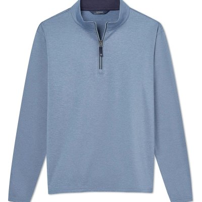 Scout 1/4 Zip - Blue Steel Heather