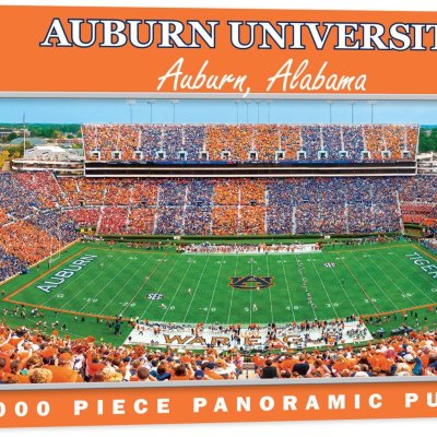 Auburn Tigers - 1000 Piece Panoramic Puzzle
