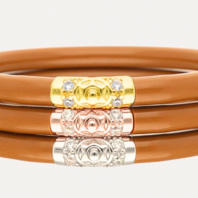 Three Kings All Weather Bangles® (AWB®) - Caramel BUDHA GIRL
