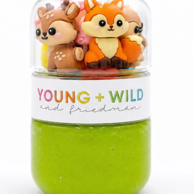 Grab & Go Dough Jar - Fall Animals - WS