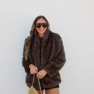 Chocolate Fur Jacket