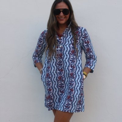 Martha Dress in Enchanted Rose