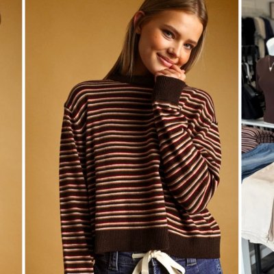 Polly Multi Stripe Sweater