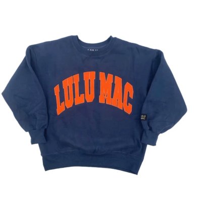 Lulumac Navy & Orange Sweatshirt