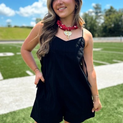 Jessie Romper - Black