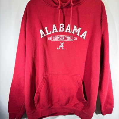 Alabama X Soffe Crimson Hoodie Sweatshirt Medium