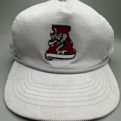 Vintage Alabama Corduroy Strapback Hat