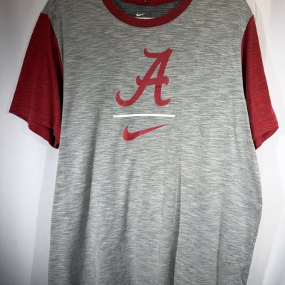 Alabama X Nike Team Issued Grey/Crimson Tee XL