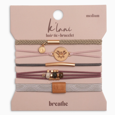 Breathe Hair Tie Bracelets