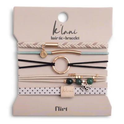 "Flirt" Hair Tie Bracelets