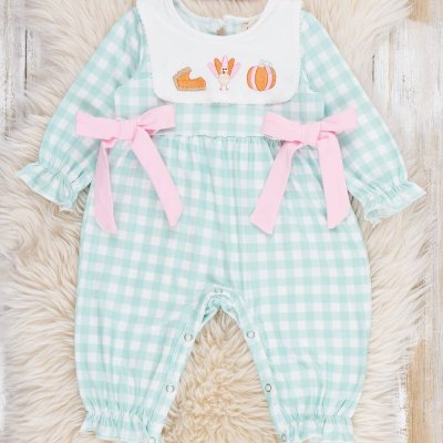 Turkey Time Ruffle Romper