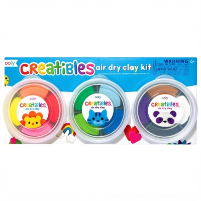 Creatibles 12pc Air Dry Clay Kit