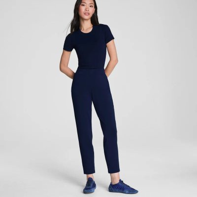 Spanx Slim Straight Pant- Timeless Navy
