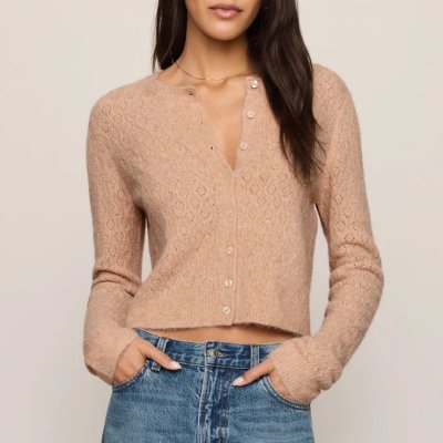 Medina Open Knit Cardigan
