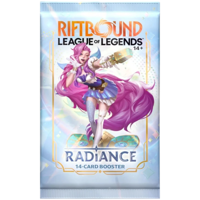 Riftbound: League of Legends TCG - Radiance Booster Pack (4 Pack Limit Max)
