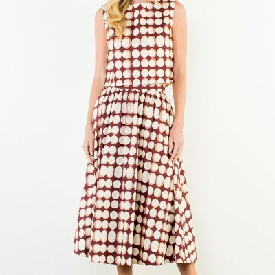 Autumn Geo Skirt