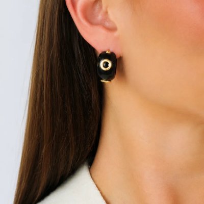 Avant Grommet Mini Hoop Earrings