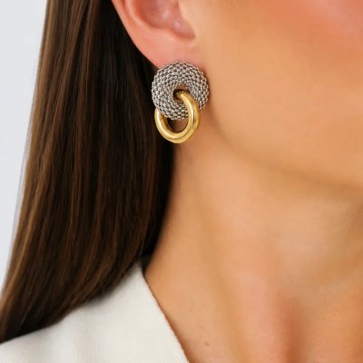 Orbit Link Earrings