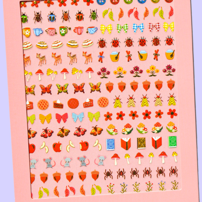 Nail Art Stickers - CINNAMON STICK