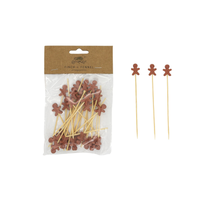 Gingerbread Man Food Pick