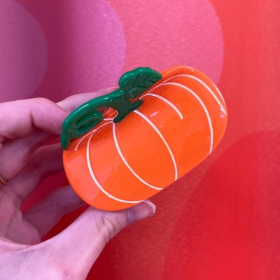Pumpkin Hair Claw