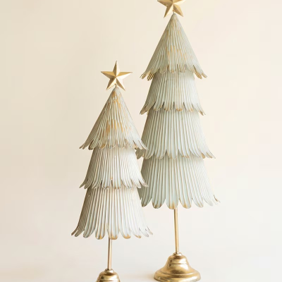 Christmas Tree Topiaries