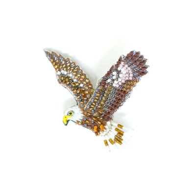 Bald Eagle Brooch Pin