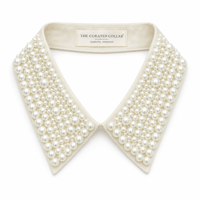 Dolly Ivory Pearl-Embellished Detachable Collar
