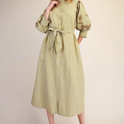The Properly Pretty Dress in Olive