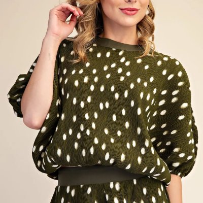 The Greenlight Top in Olive