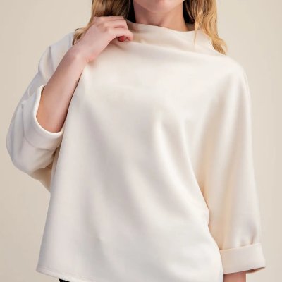The Effortless Edit Top in Ivory