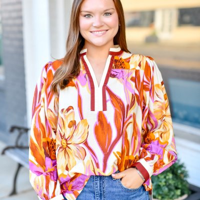 The Blooming Bright Top