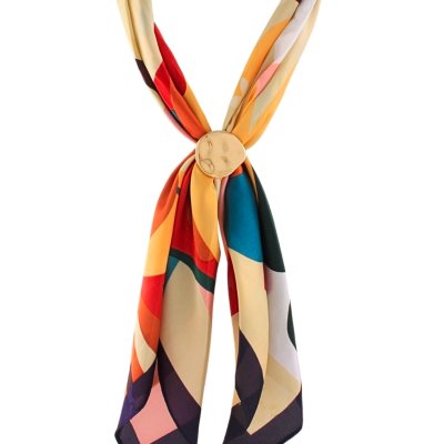 Color Me Chic Scarf Necklace