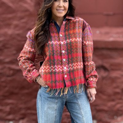 John Mark Golden Harvest Fringe Jacket